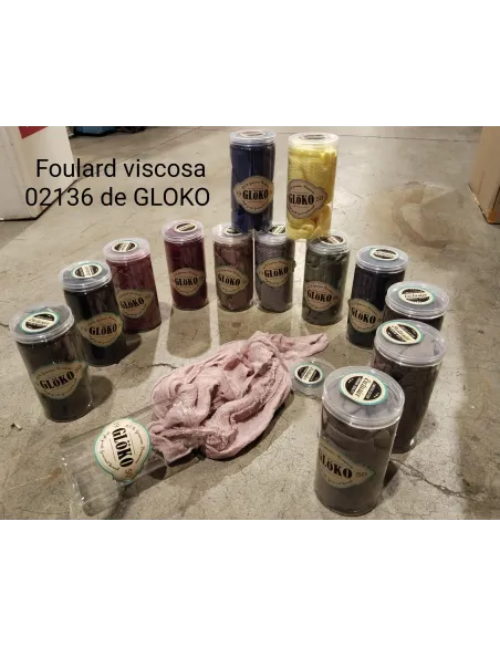 Pañuelo Sra Liso Colores Degrade Bote