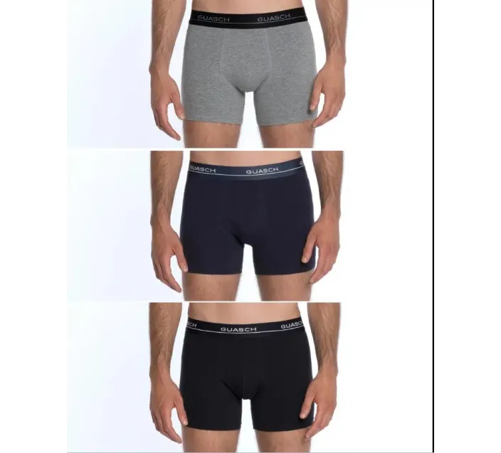 Pack 3 Boxers Algodn Goma Vista Su3 Pack 3 Boxers Algodn Goma Vista Su3