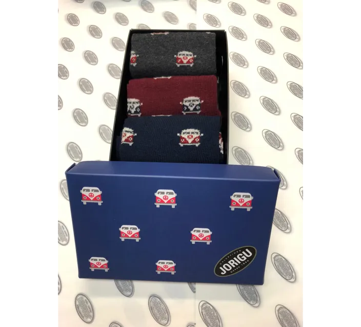 Caja Regalo 3 Calcetines Cro Fantasia