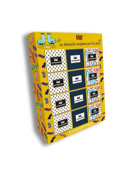Lote 12 Pack 2 Calcetines Cro Fantasia