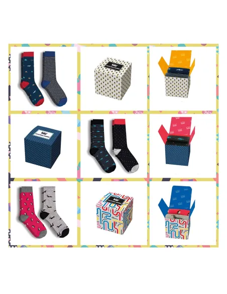 Lote 12 Pack 2 Calcetines Cro Fantasia