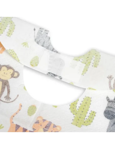 Pack 10 Baberos Desechables Tiger