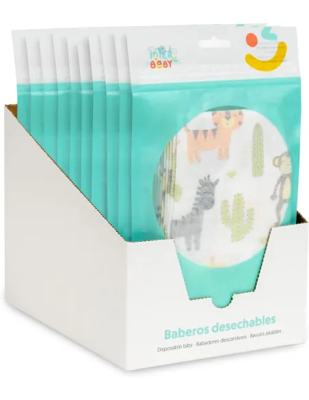 Pack 10 Baberos Desechables Tiger