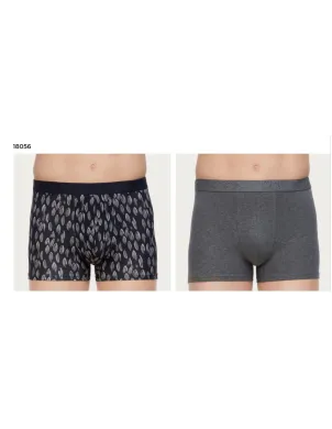 Pack 2 Boxer Cro Estampado Peacock