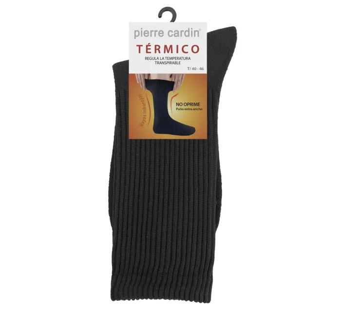 Calcetin Cro Termico Pierre Cardin Extra Ancho