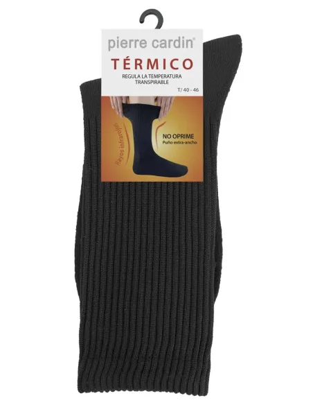 Calcetin Cro Termico Pierre Cardin Extra Ancho