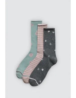 Pack 3 Calcetines Mujer Fantasia