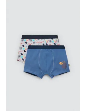 Boxer Infantil Pack De 2 Multitalla
