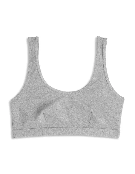 Top Sra Brassiere Tirante Ancho Algodon