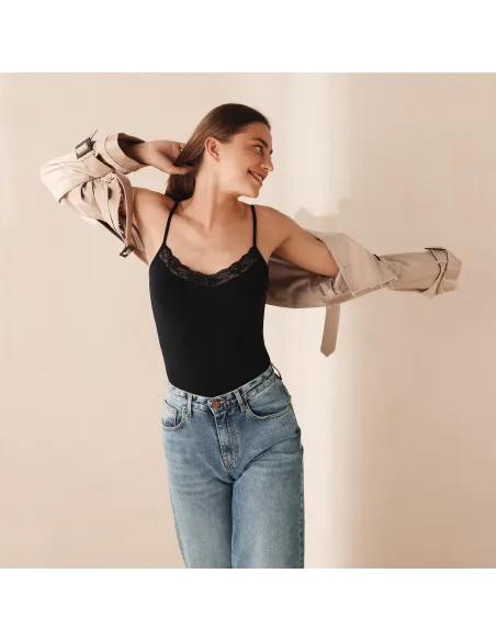 Camiseta Top Tirantes Stretta Blonda