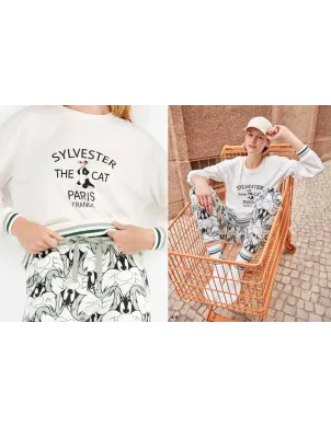 Pijama Sra M/Larga Silvester Algodon