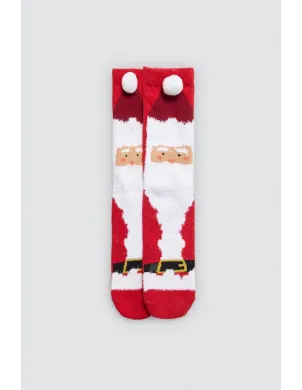 Calcetin Sra Antideslizante Xmas
