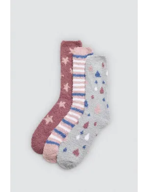 Calcetines Sra Fantasia Franela