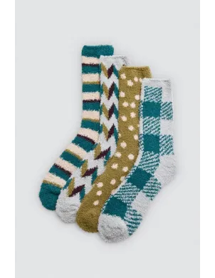 Calcetines Sra Fantasia Franela