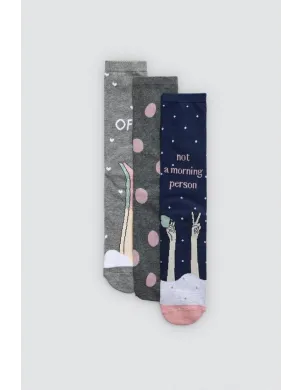 Pack 3 Calcetines Sra Fantasia