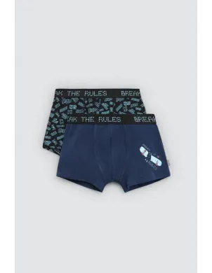 Pack 2 Boxers Juvenil