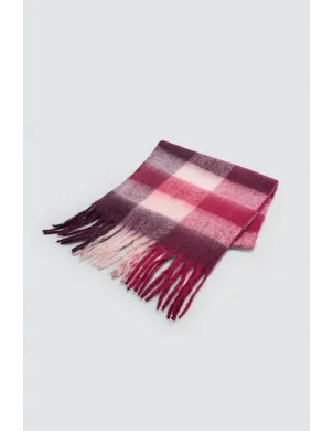 Bufanda Pashmina Cuadro Difuminado