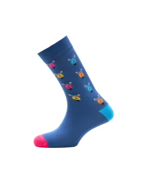 Calcetin Cro Fantasia Diseño Italiano 2