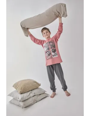 Pijama Niño M/L Interlock Play&Win