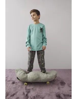 Pijama Niño M/L Interlock Thinkless