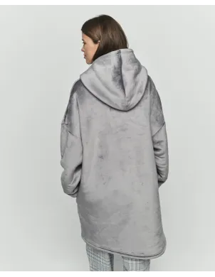 Bata Manta Capucha Chaqueta Sra 2