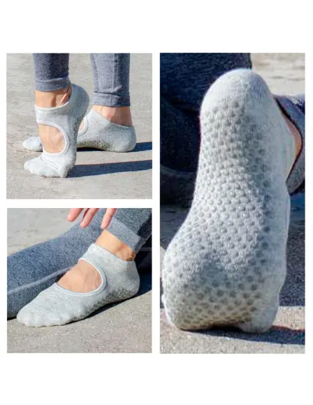 Calcetin Sra Antideslizante Yoga-Baile