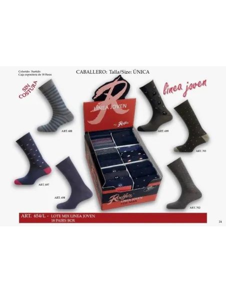 Calcetin Cro Fantasia (18par)