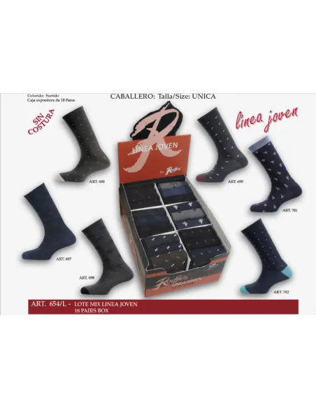 Calcetin Cro Fantasia (18par)