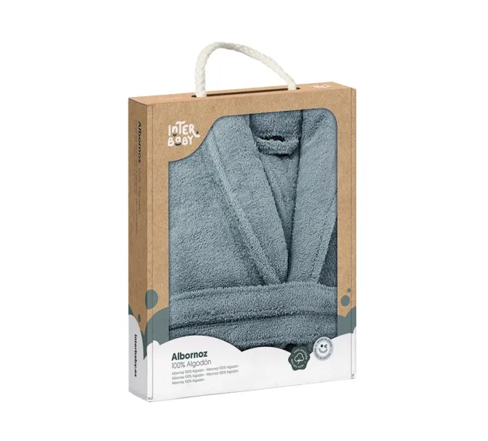 Albornoz Junior Liso Estuche Albornoz Junior Liso Estuche