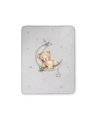 Manta Cuna Sedalina Oso Luna Estrellas 2