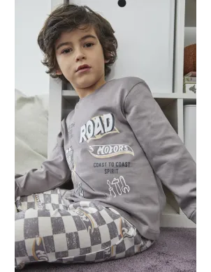 Pijama Infant M/L Niño Interlock Road 2