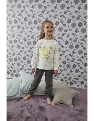 Pijama Infant M/L Niña Interlock Moments