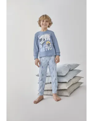 Pijama Infant M/L Niño Interlock Artic