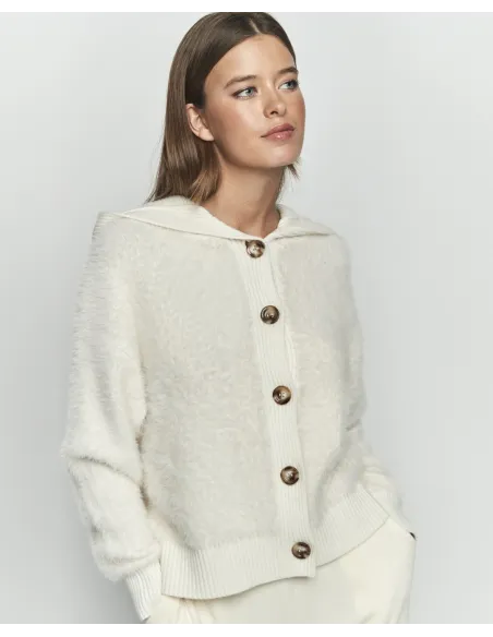 Chaqueta Con Capucha Knitting