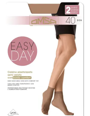 Pack 2 Calzino Sra Easy Day 40 Deniers