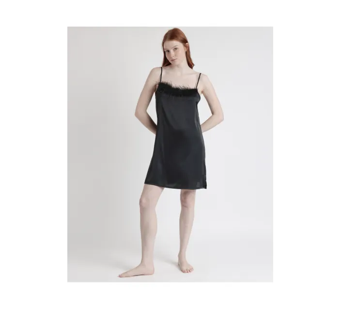 Camison Sra Tirantes Plumas Marabu Removibles