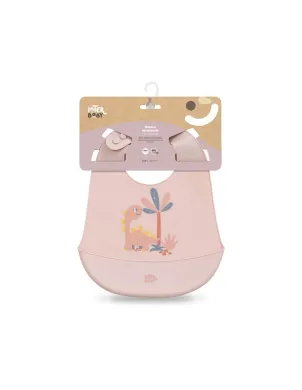 Babero Silicona Dino