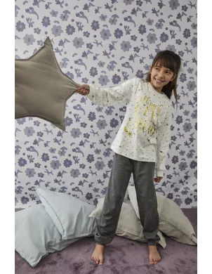 Pijama Niña M/L Interlock Sleep