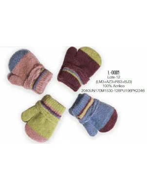 Manoplas Infantil Suave