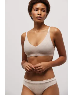 Sujetador Sin Aro Relleno Algodon