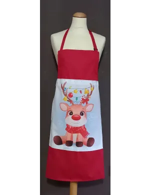 Delantal Navidad Reno