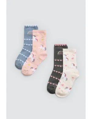 Pack 2 Calcetin Niña Fantasia