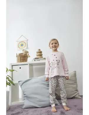 Pijama Infant M/L Niña Interlock Mauu