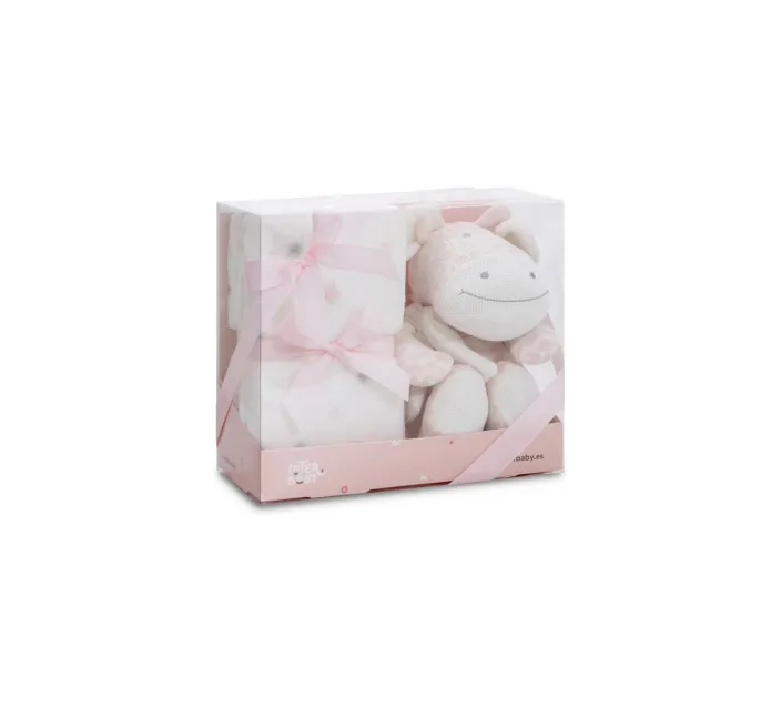 Peluche+ Manta Estrella Crochet Jirafa