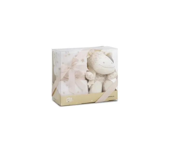 Peluche+ Manta Estrella Crochet Jirafa