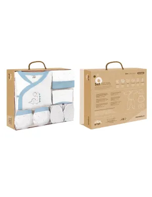 Pack Regalo Recien Nacido 5 Pzas Dinosaurio