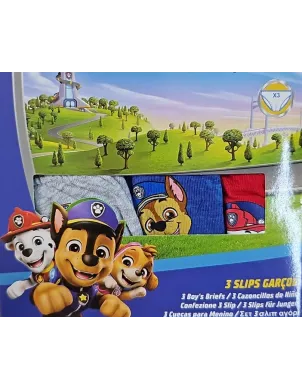 Pack 3 Slips Paw Patrol