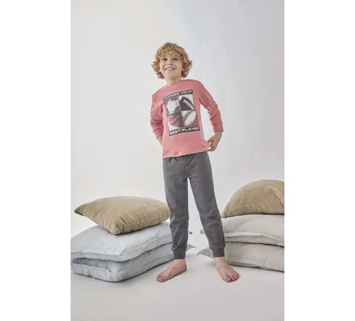 Pijama Infant M/L Niño Interlock Player