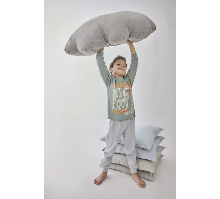 Pijama Infant M/L Niño Interlock Bigfoot