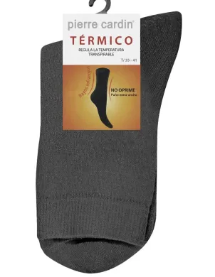 Calcetin Sra Termico Pierre Cardin Liso 2